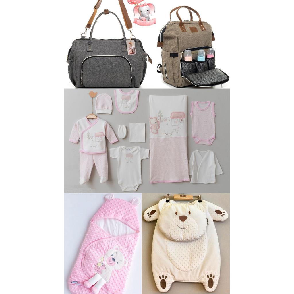 Organic Baby 8 Piece Hospital Release Unisex Coffee With Milk