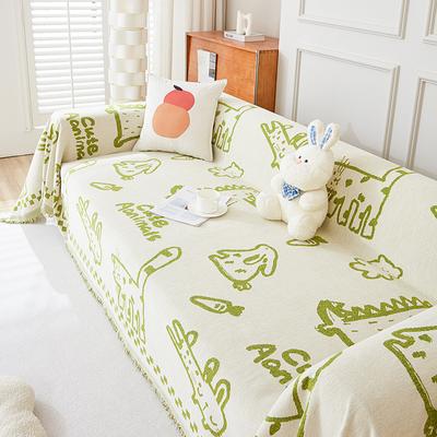 Anti-Scratching Chenille Sofa Cover Cloth Four Seasons Universal Cover Cover All-Inclusive Universal Non-Slip Mat Towel Blanket