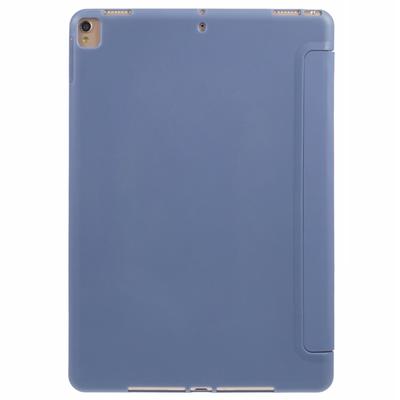 Für iPad 10.2 (2021)/(2019)/(2020)/Pro 10,5-Zoll (2017) Hülle Dreifach-Ständer PU-Leder+TPU Tablet-Hülle