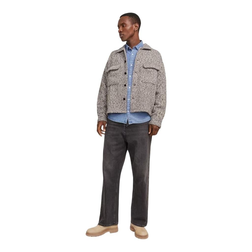 Jack And Jones Mens Relaxed Fit Winter Overshirt