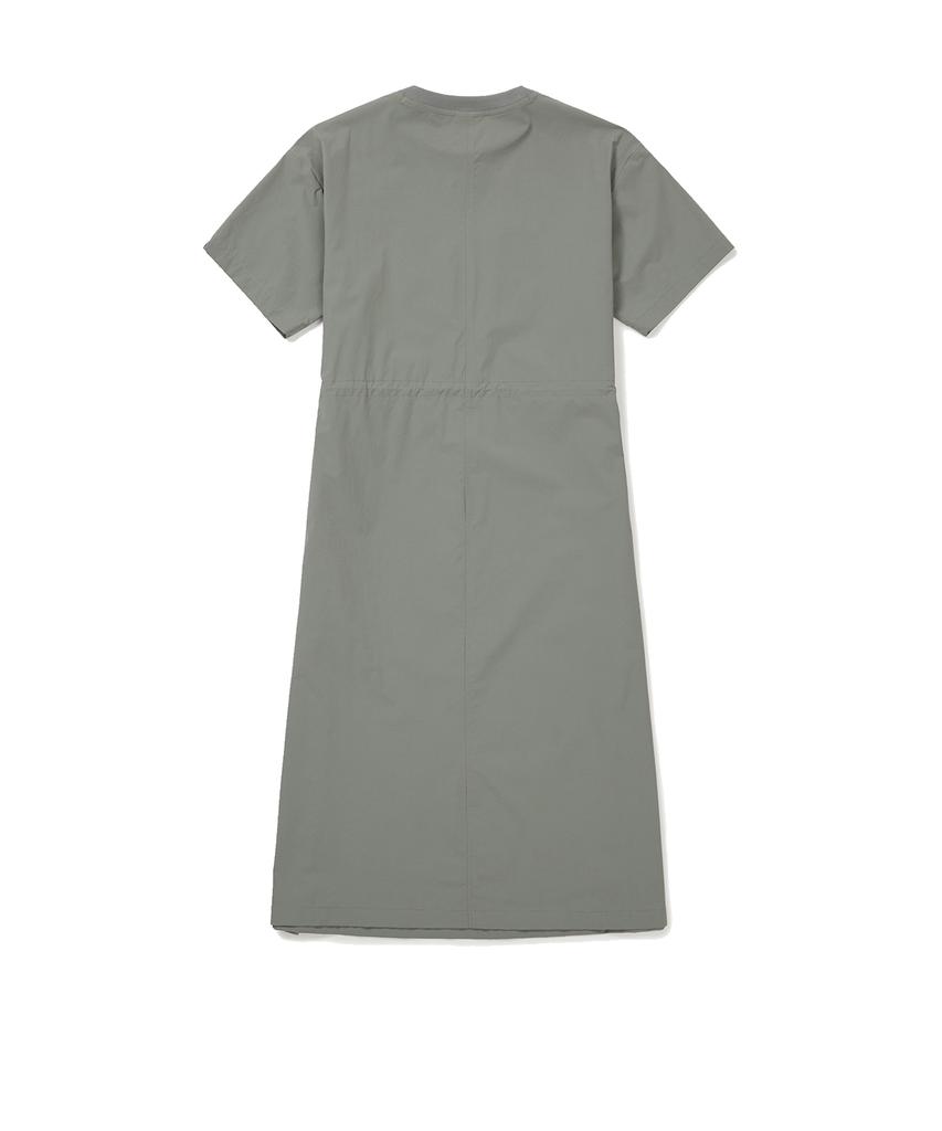 Snow Peak Apparel Thin Tech Women'S Woven Dress Light Khaki (S24Mwsop31)
