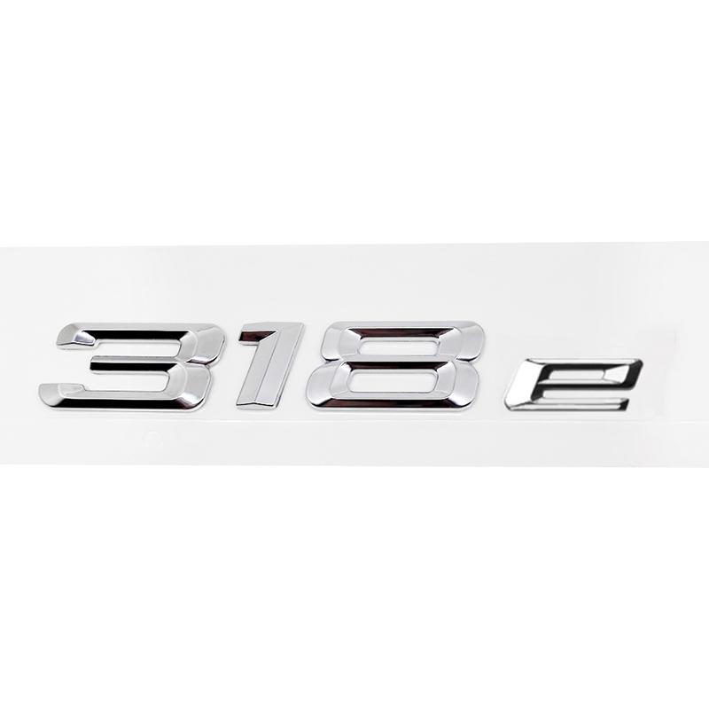 ABS Car Rear Trunk Logo Badge Emblem Sticker For BMW 3 series 316e 328e 318e 320e 325e 330e 335e E46 E90 E91 F30 F31 F34 G20