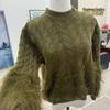 Tassel Cable Knit Sweater - Women's Winter Loose Pullover