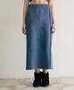 Art Peak House Narcissism Sweat Skirt_Blue Gray