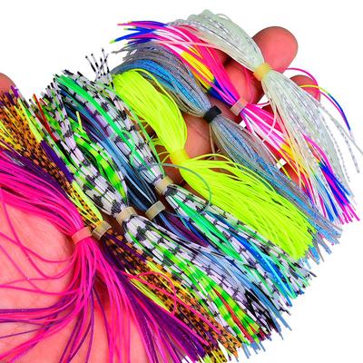 Multi-color Silicone Skirt Material for Lures and Frog Tail Accessories