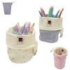 Portable Pencil Case Large Capacity Stationery Storage Bags Storage Bag  for School Office Travel
