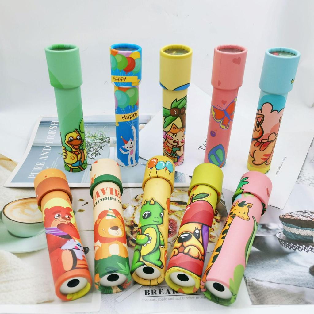 Kaleidoskop Kindergarten Geschenke: Lehrreiche nostalgische Wissenschaftsspielzeuge für Kinder