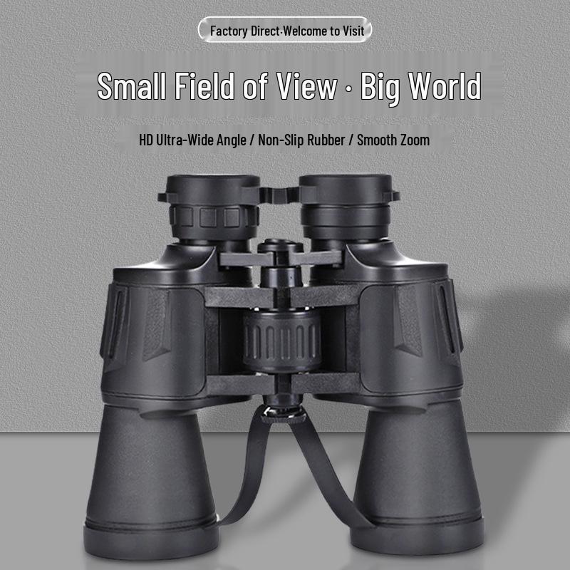 Blade 20x50 HD Binoculars, High Magnification, Green Film, Wide-Angle Lens, Ideal for Outdoor Travel