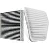 CA10169 CF10285 Combo Engine Cabin Air Filter Replacement For Toyota Camry Rav4 Corolla Matrix,Scion TC XB Pontiac Vibe 2.4L Engine Cabin Air Filter
