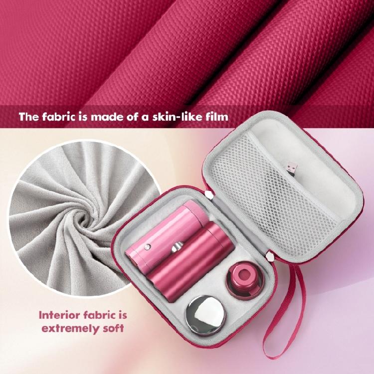 Camping and Concert Fan Carry Case for Shark ChillPill with Hard Shell Exterior Wrist Cord and Metal Clip for Compatible Daily Storage