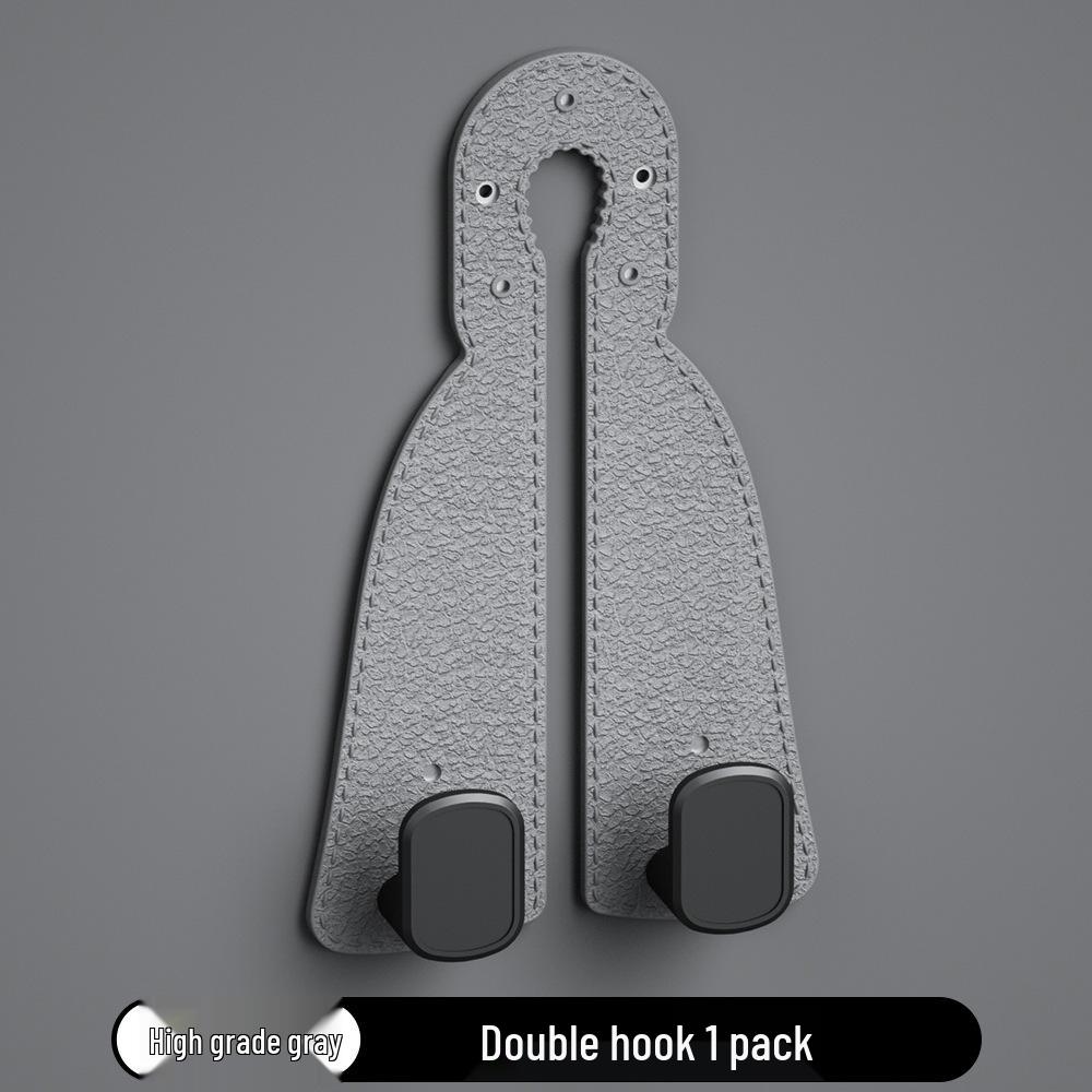 Verbesserte Wildleder Auto Sitzlehne Doppelhaken für Rücksitzaufbewahrung