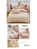 2026 Spring/Summer Cotton Striped Tricot Bedding Set - A-Class Dormitory Collection (Four-Piece)