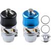 38MM VEE PORT TURBO CHARGER/INTERCOOLER ALUMINUM BLOW OFF VALVE BOV 20 PSI BLACK(Blue)