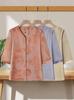 Mother's Day Chic Mid-Sleeve Chinese Style Shirt for Middle-Aged and Elderly Moms