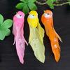 6pcs Colorful Simulation Birds Home Decor Photography Props Artificial Foam Feathers Birds Art Craft Sculptures with Clip