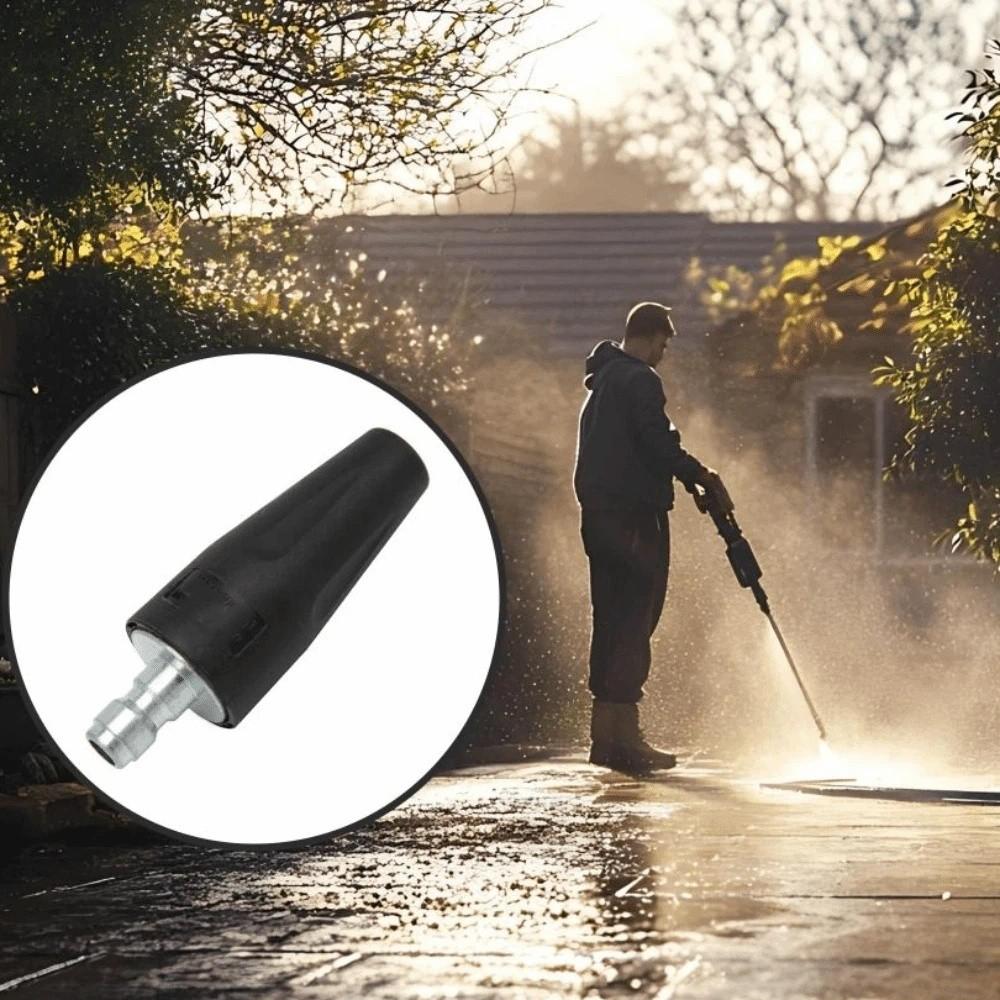 2600 PSI/3600 PSI Turbo Nozzle Quick Release Plug Spray Tip Rotating Blaster  Brick Cleaning