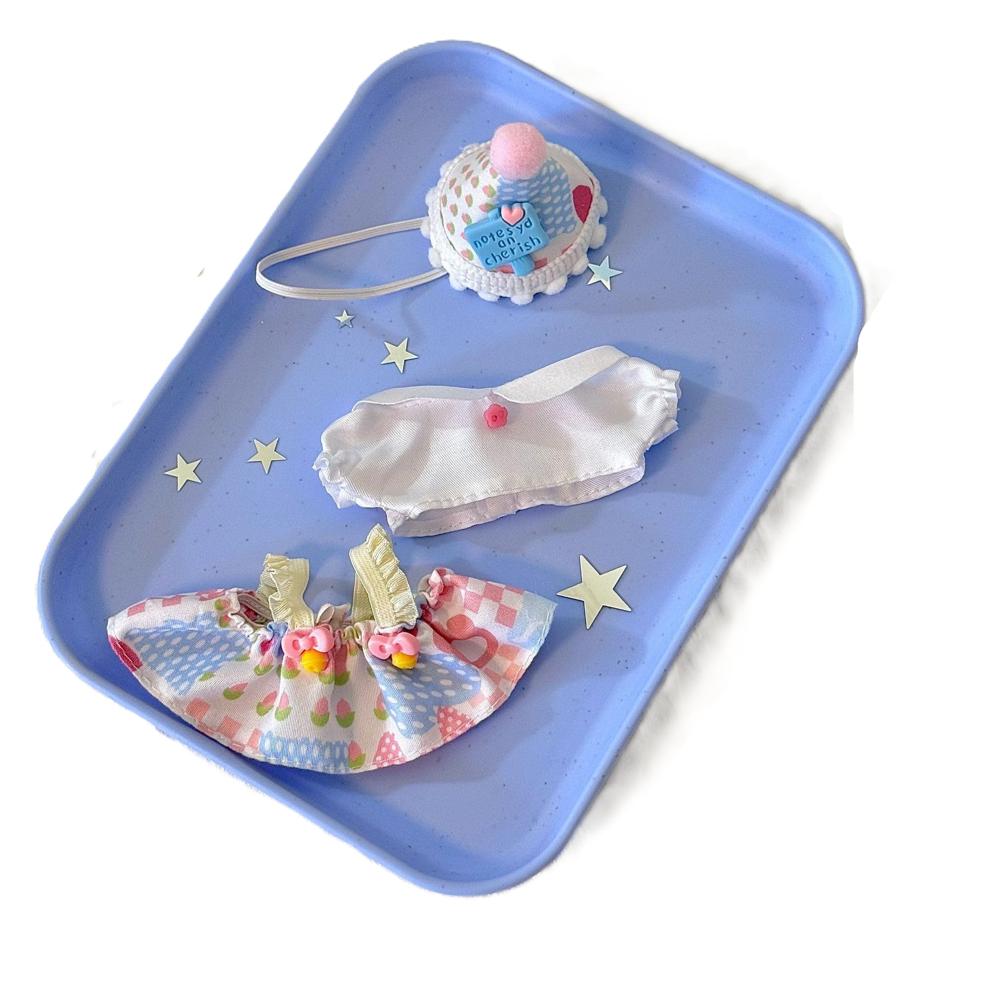 

Плюшевая одежда 10 см Плюшевые костюмы Идеально подходят для любимых персонажей и плюшевой фотографии (07)