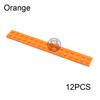 12PCS 2x16 Dots Thick Figures Bricks Assemblage Contruction Building Blocks Compatible With Educational Toys For Children
