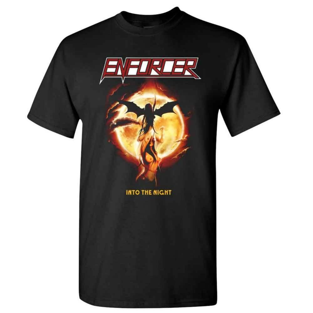 ENFORCER cd cvr INTO THE NIGHT Official SHIRT Size XXL 2X new Unisex T-Shirt XL