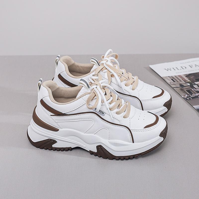 New Dad Shoes Breathable Shoes Versatile Thick-soled Height-increasing Casual Sports Shoes