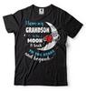 I Love My Grandson T-shirt Gift for Grandpa Grandma Grandparents Tee Nana Papa