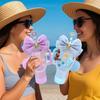 8/9Pcs Pink Tumbler Cup Accessories Bow Tie Cover Silicone Straw Cover for Tumbler Accessories Pearl Charm