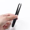 1/6 PCS Watch Repair Tool Kits Antistatic Carbon Fiber Tweezers Plastic Tweezers for Watchmaker Precision Accessory Installation