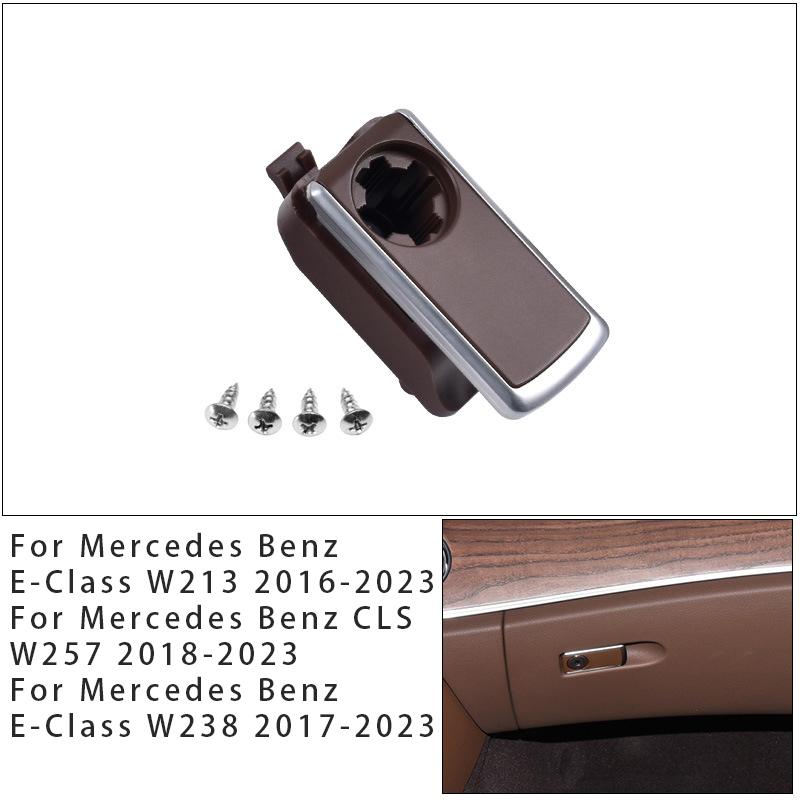 For Mercedes Benz New E-Class Glove Box Handle CLS450 Glove Box Handle W213 Toolbox Switch 2136800091 2016-