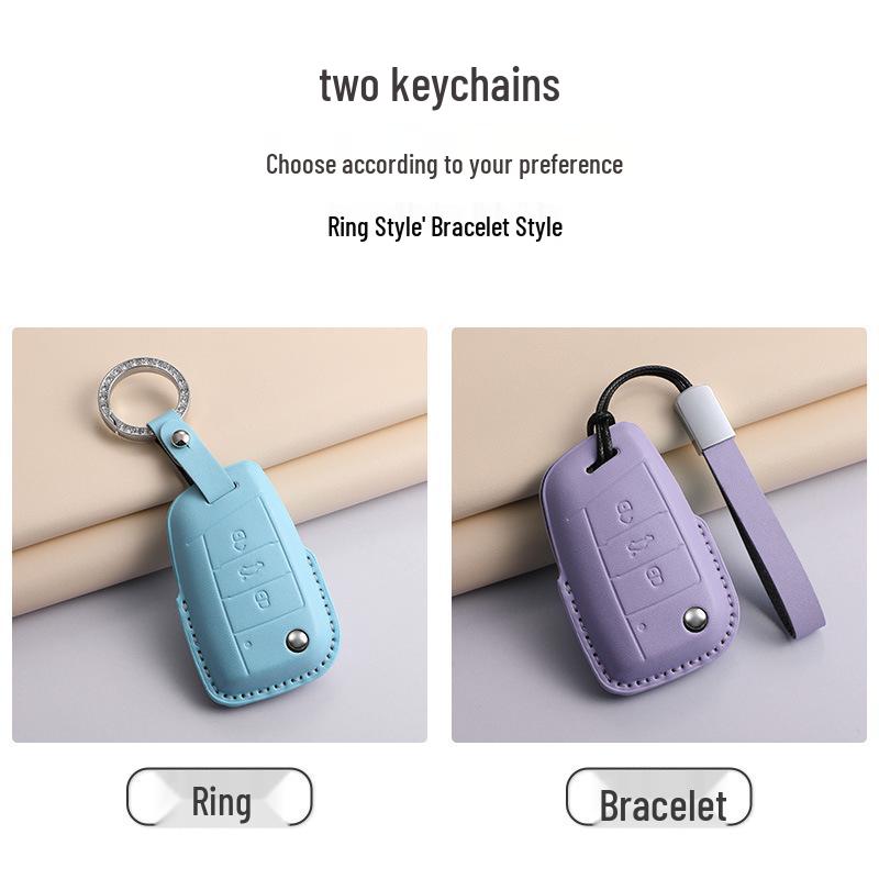 Key Covers for Volkswagen: Sagitar, Bora, Magotan, Golf, T-Roc, Tiguan L, Passat, Lavida.