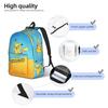 Fashion Pokemon Pikachu Backpack  Mochilas Light Outdoor Large Capacity Rucksack