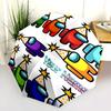 1 PC Automatic Folding Umbrella - Among Us Custom Name Pattern, Portable & Foldable Design with 8 Ribs, Christmas Birthday Gifts
