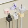 6Pcs Row Plug Cable Arranger Home Network Cable, Wiring Arrangement Buckle Data Cable Charging Cable Storage