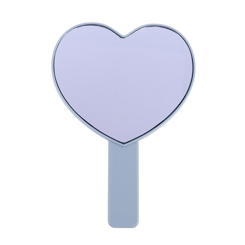 Ručné Zrkadlo na Make-up Tvar Srdca Zrkadlo na Make-up Toaletný Stolík Zrkadlá pre SPA Salón Kompaktné Zrkadlá Kozmetické Zrkadlo pre Ženy