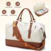 Likros Travel Bag Weekender Bags for Women, Boston Bag Handbag, Large Tote Duffle Bag Hospital Bag for Labor and