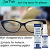 Jue Fish Multifunktions-Sprühbrille Antibeschlag Reinigungslinsen Klare Sicht Wasserdicht Tragbarer Antibeschlag 20 ml