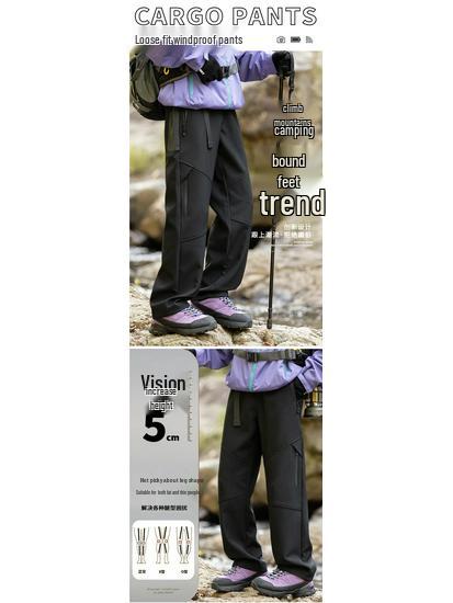 Men's 2025 Fleece-Lined Waterproof Outdoor Pants
