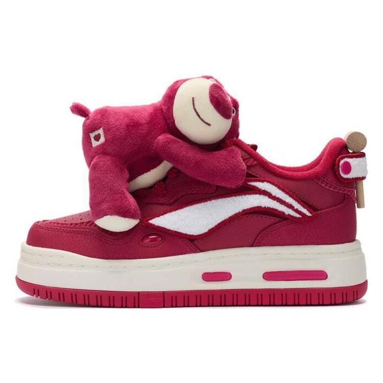 New LINING X Disney Toy Story Lotso Future C1 'Pink White' Women's AGCS426-1