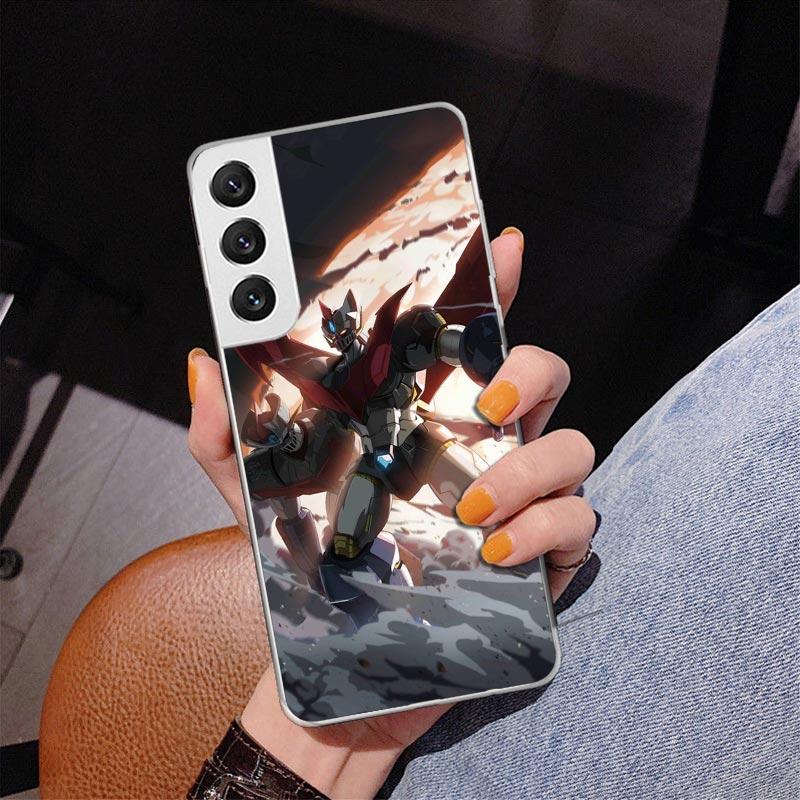Manga Mazinger Z Anime Phone Case For Samsung Galaxy S24 S25 Edge S26 Ultra S23 S22 S21 Plus S20 FE + Personalized Print Cover G