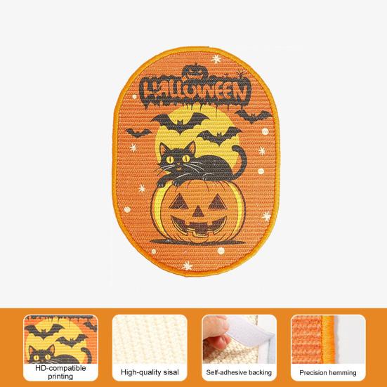 Wall Cat Scratching Mat Sisal Wall-mounted Cat Scratcher Furniture Protector Festive Decor Cat Scratch Mat for Walls Couches Cabinets Doors