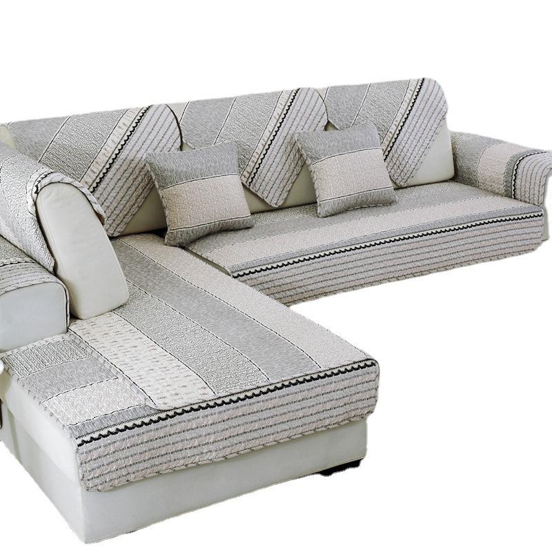 Sofa Cover Cotton Padded Twill Printed Sofa Cushion Sofa Towel