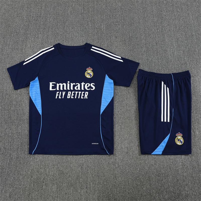Brasile Arsenal Parigi Real Madrid Barcellona Spagna Chelsea Tuta da Allenamento Maglie da Calcio per Adulti Maniche Corte