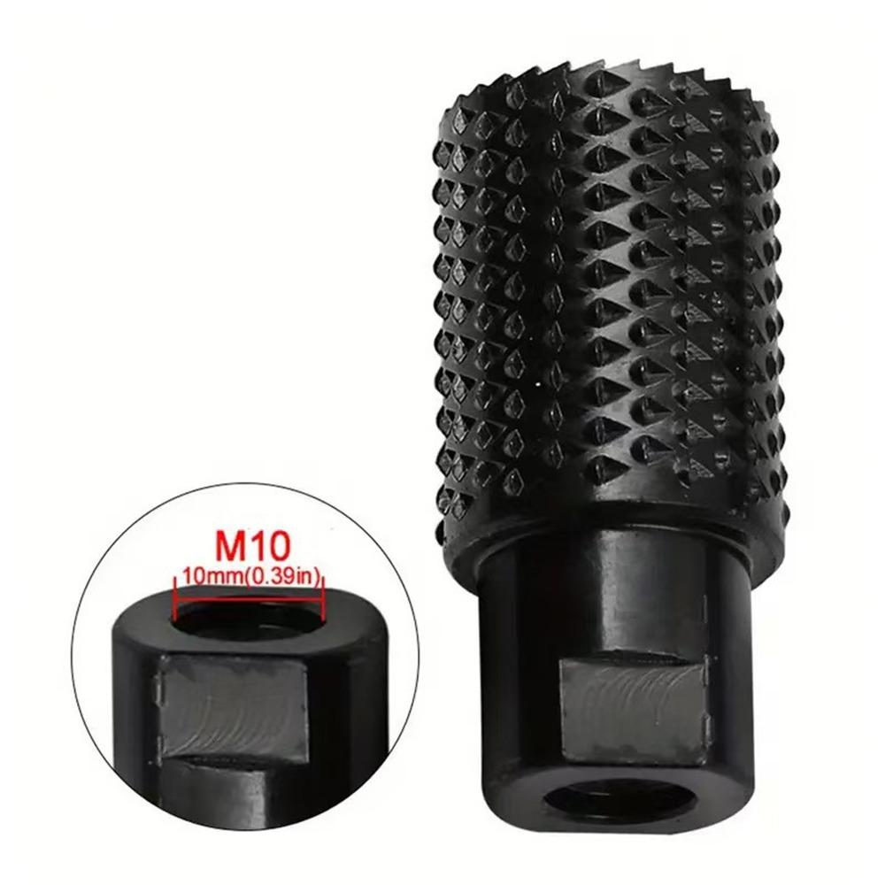 M10/M14 Wood Hole Opener Multi-functional Black Angle Grinder Rotary Head Deburring Engraving Grinding Head Carving Projects