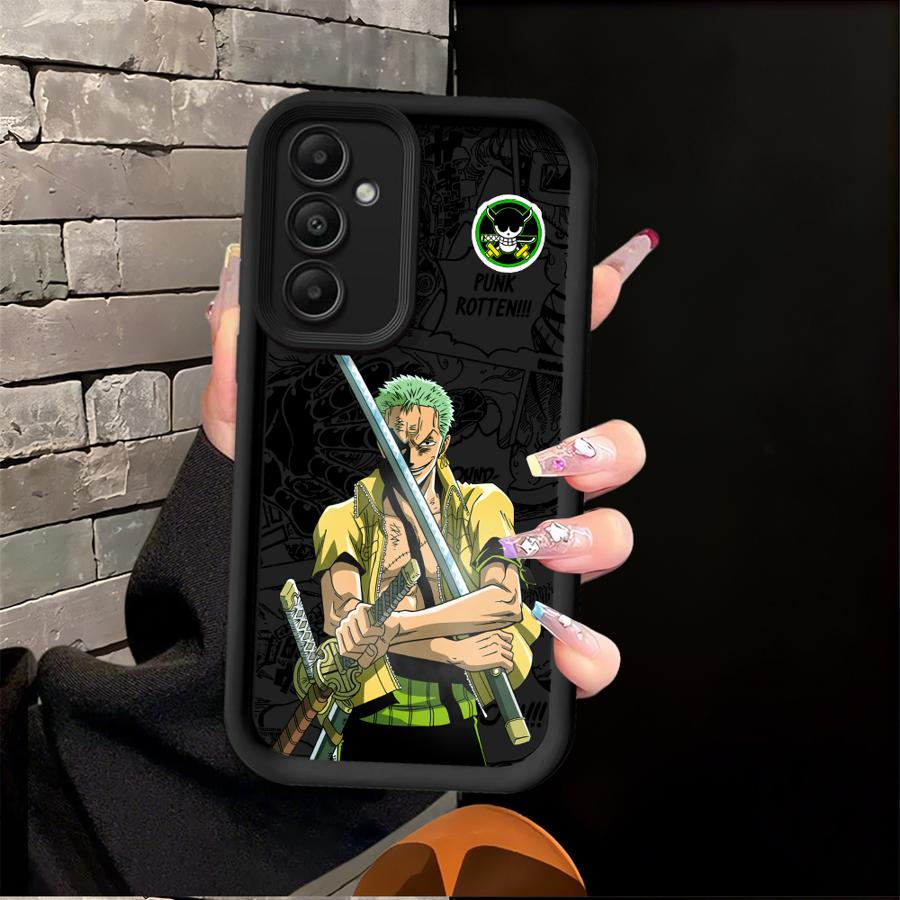 Phone Cover Case for Samsung Galaxy A12 A07 A50 A06 A05 A20 A13 A30 A16 A04 A17 A15 A11 A14 Anime Luffys Ones Pieces