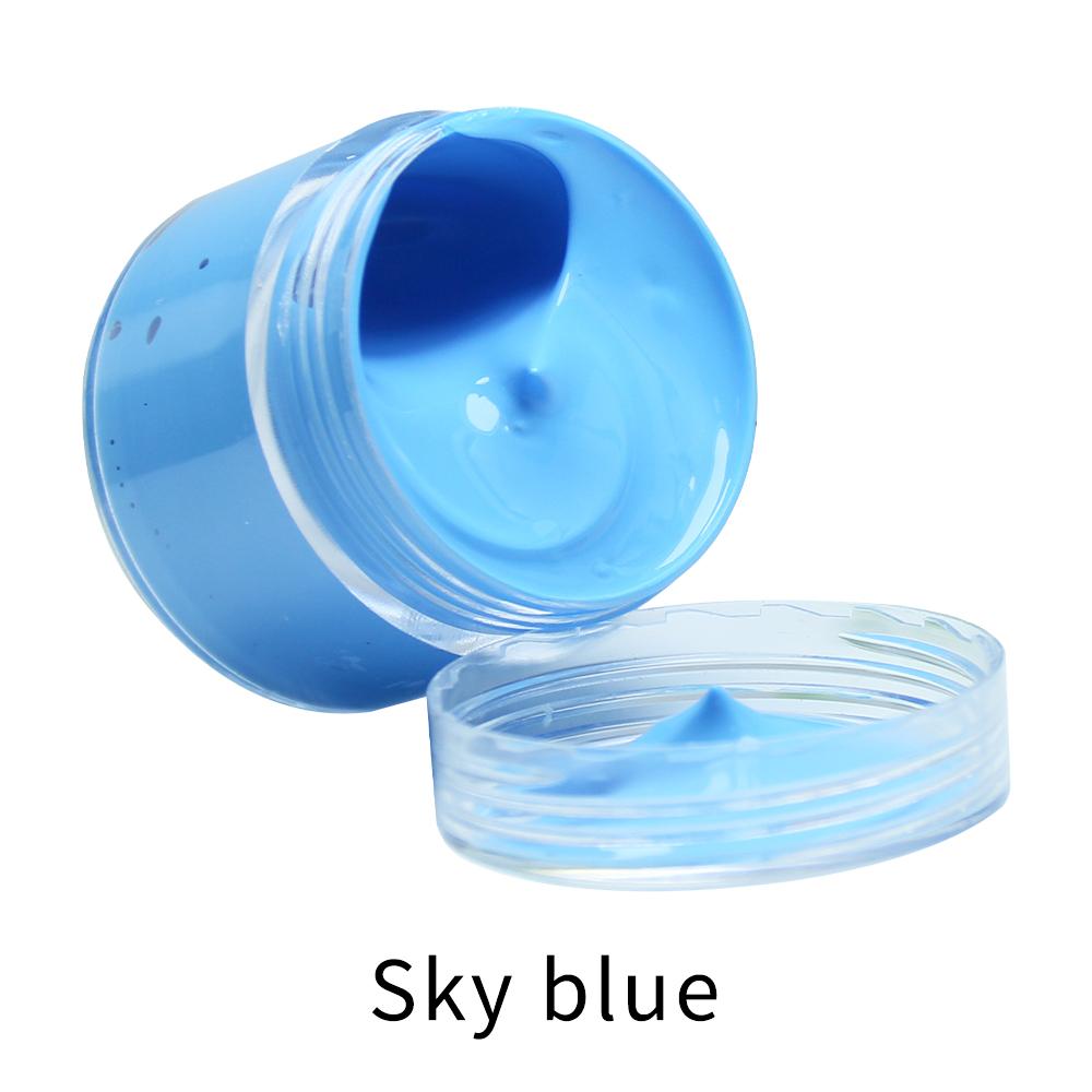 

Краска для кожи средне-коричневого цвета масляная DIY профессиональная краска для кожаного ремесла кожаная сумка диван обувь ремонт дополнительный цвет паста небесно-голубой