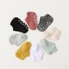8Pairs/set Baby Anti-Slip Ankle Socks Spring Summer 0-3Years Infant Toddler Cotton Floor Socks First Walker Indoor Short Sock