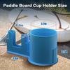 Kayak Drink Holder Universal Waterproof Phone Cup Holder for Paddle Board, Surfboard & Boat, Adjustable Can Beer Bottle Caddy with Mount