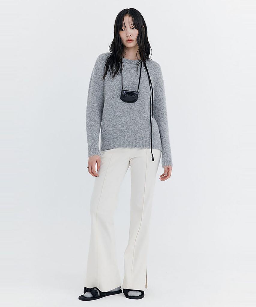 WNDERKAMMER Corduroy Semi-Bootcut Pants_Ivory