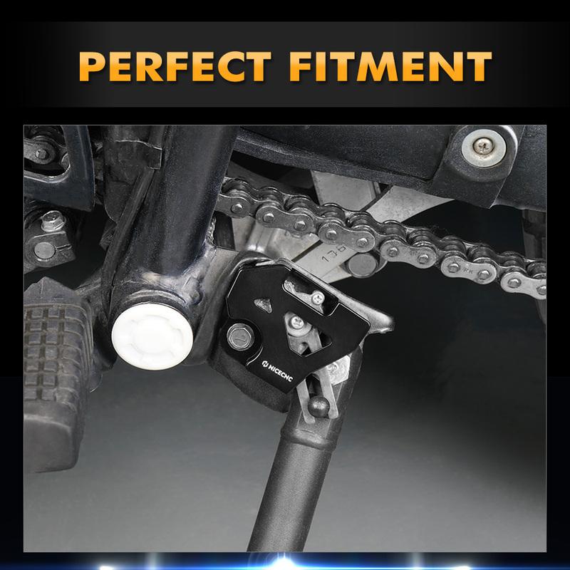 For Kawasaki 2008-2018 KLR650 KLR 650 Motorcycle Side Stand Switch Guard Protector