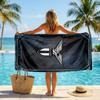 Lazio FC Print Quick Dry Beach Towel Microfiber Absorbent Portable Travel Swimming Towel