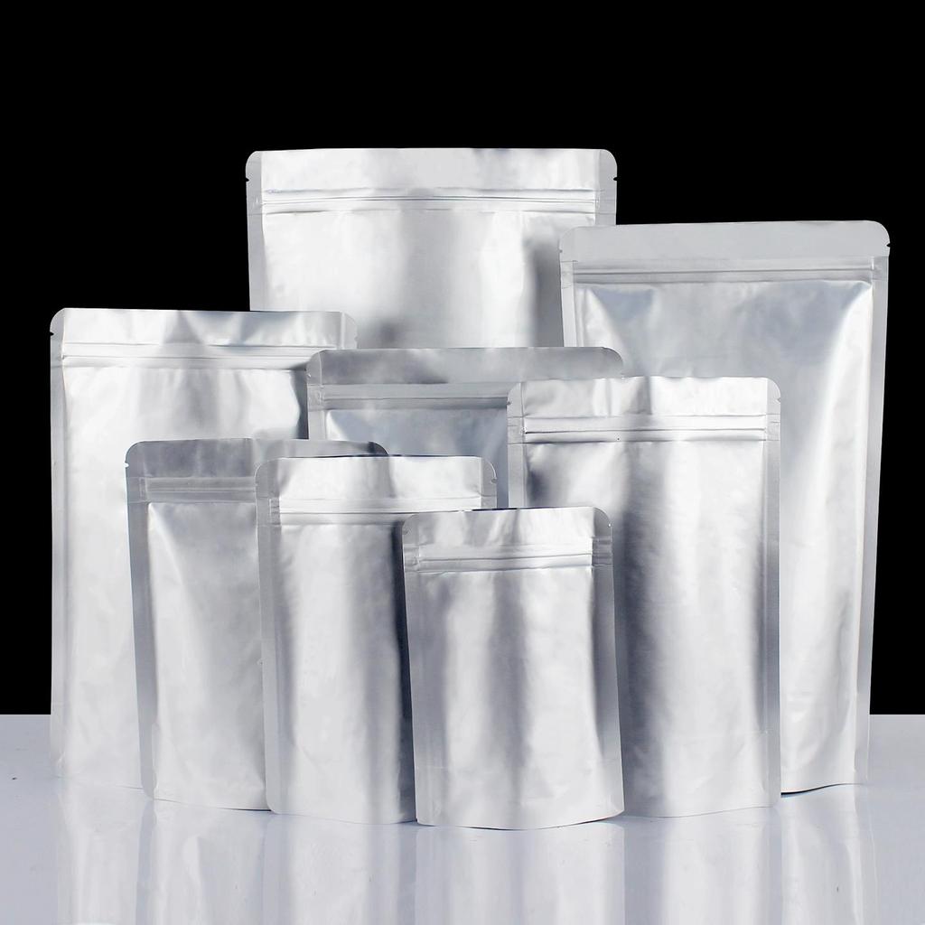 Thickened Aluminum Foil Window Standing Pouch Self Standing Self Sealing Moisture-proof Packaging Pocket Cosmetics Trial Packaging In Separate Bags